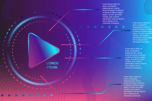 Download Neon Background Design Banner. - Neon background Collection