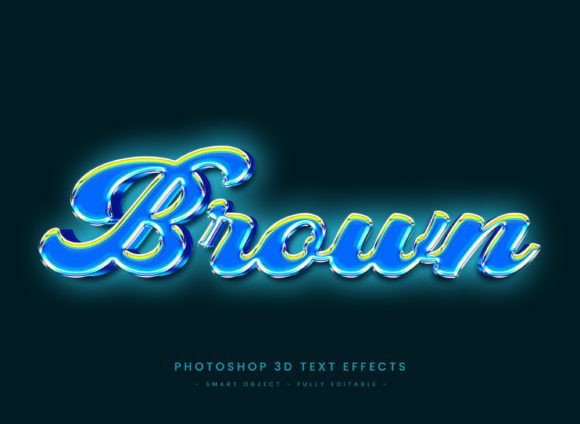 Download Glassy Glow Text Effect Style PSD - Glow text Collection