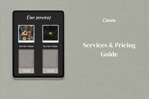 Download Services Pricing Templates - Premium Resources